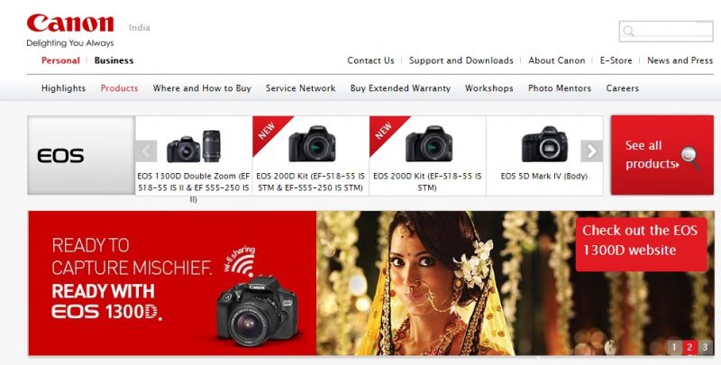 latest Canon Dslr Camera Price in India