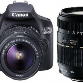 Canon EOS 1300D DSLR Camera Body with Single Lens: EF-S 18-55 IS II
